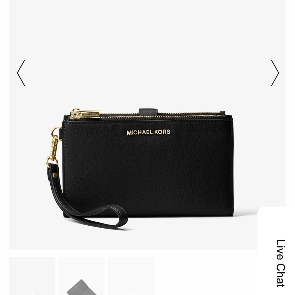 Michael Kors Adele Leather Smartphone Wallet.